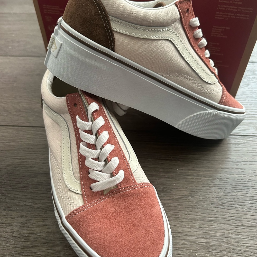 Vans old Skool stackform earthy blocking multi - Picture 7 of 7